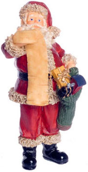 Dollhouse Miniature Santa Claus